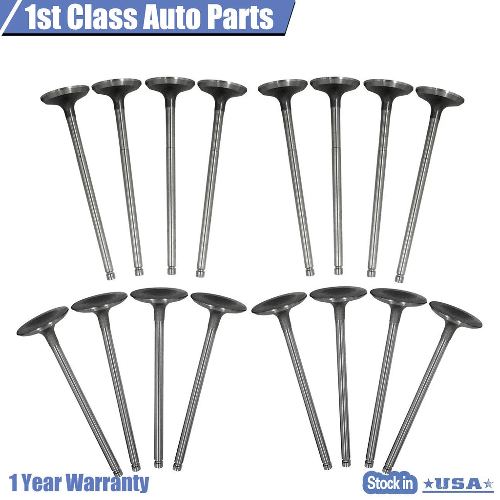 16PCS Engine Valves Kit for Subaru 2.2L 2.5L SOHC (1999–2011)