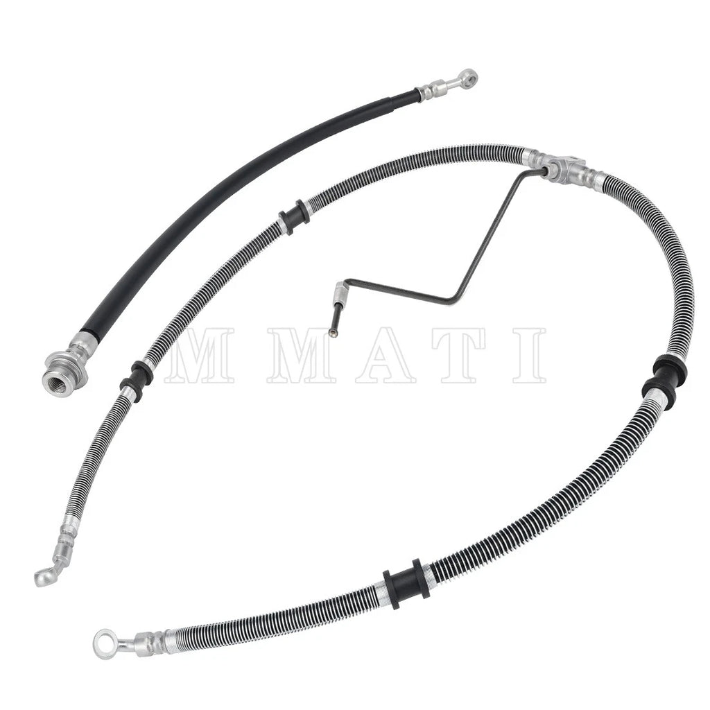 Front Brake Line Pipe Kit for Yamaha Grizzly Bruin Kodiak 350 400 (2000–2006)