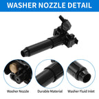Front Passenger Side Headlight Washer Nozzle for Lexus RX350 (2016–2018) No. 8520748110