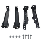 Set of 2 Rear Bumper Bracket Kit for Chevy Pickup (1967–1972)