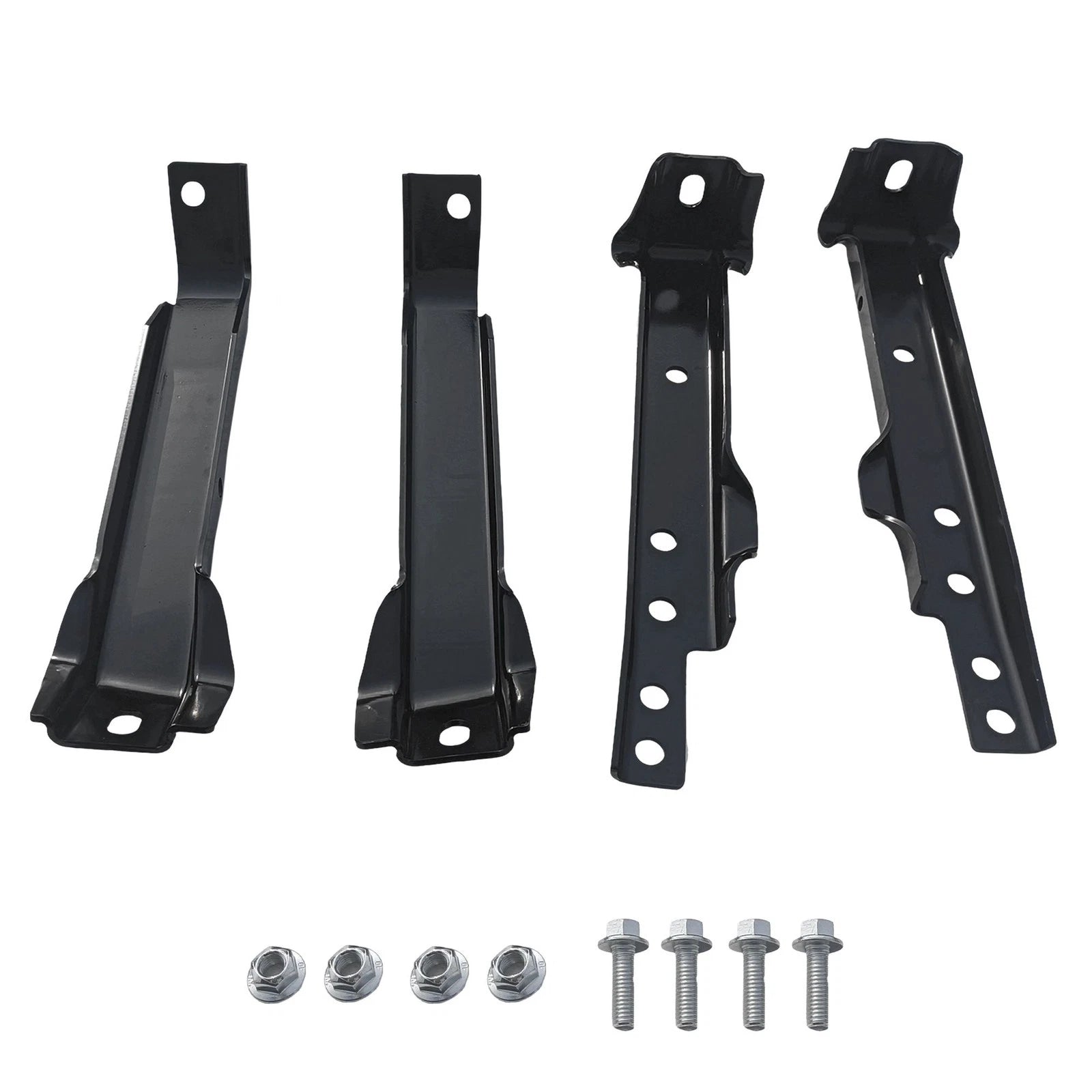 Set of 2 Rear Bumper Bracket Kit for Chevy Pickup (1967–1972)