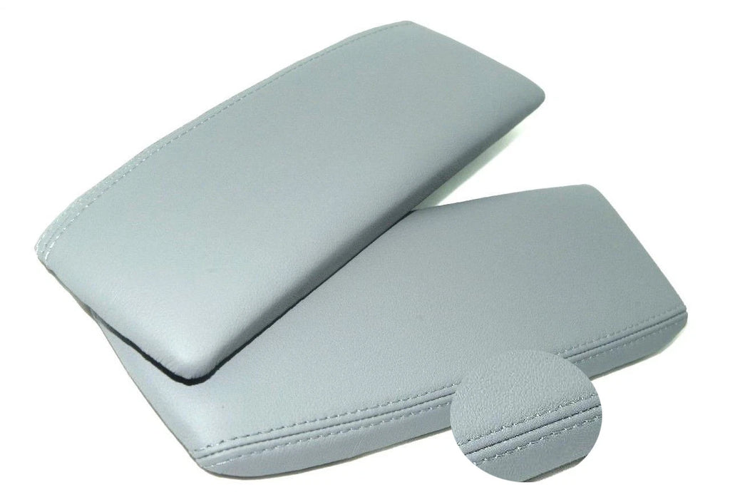 Center Console Armrest Cover for Acura RL (2005–2012) Gray Vinyl