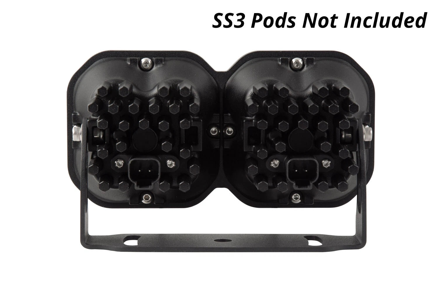 Dual-Pod Bracket Mount Kit for Diode Dynamics SS3 Pod Lights (Two Pods)