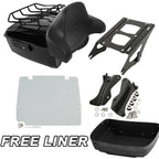 Trunk Pad Rack Plate Docking Kit for Harley Touring Glide (2014–2023)