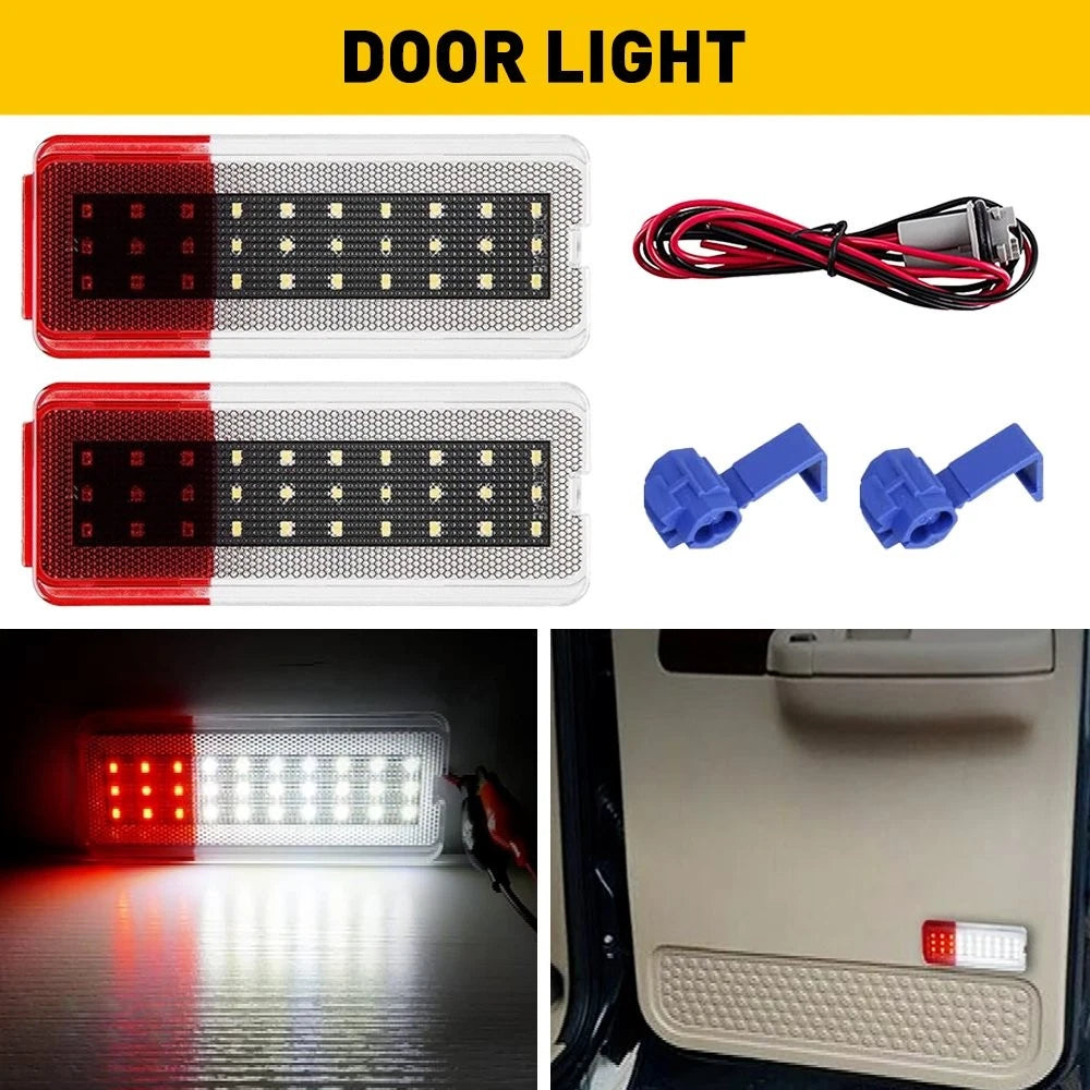 LED Interior Door Panel Light for F350 F250 Super Duty Excursion (2000–2007) 36342
