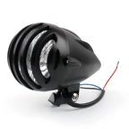 5.5" Black Bullet Headlight for Chopper Cruiser