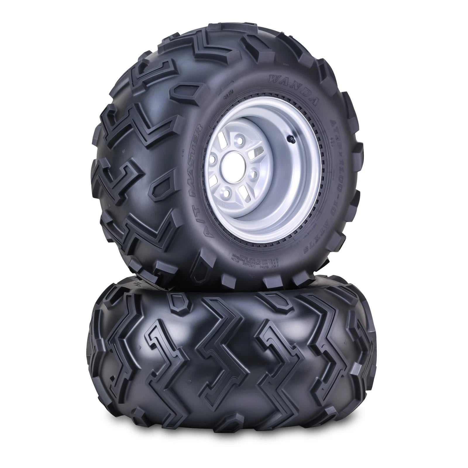 2 Wanda 22x11-10 ATV Tire Wheel Assembly for ATV (4x110mm PCD)