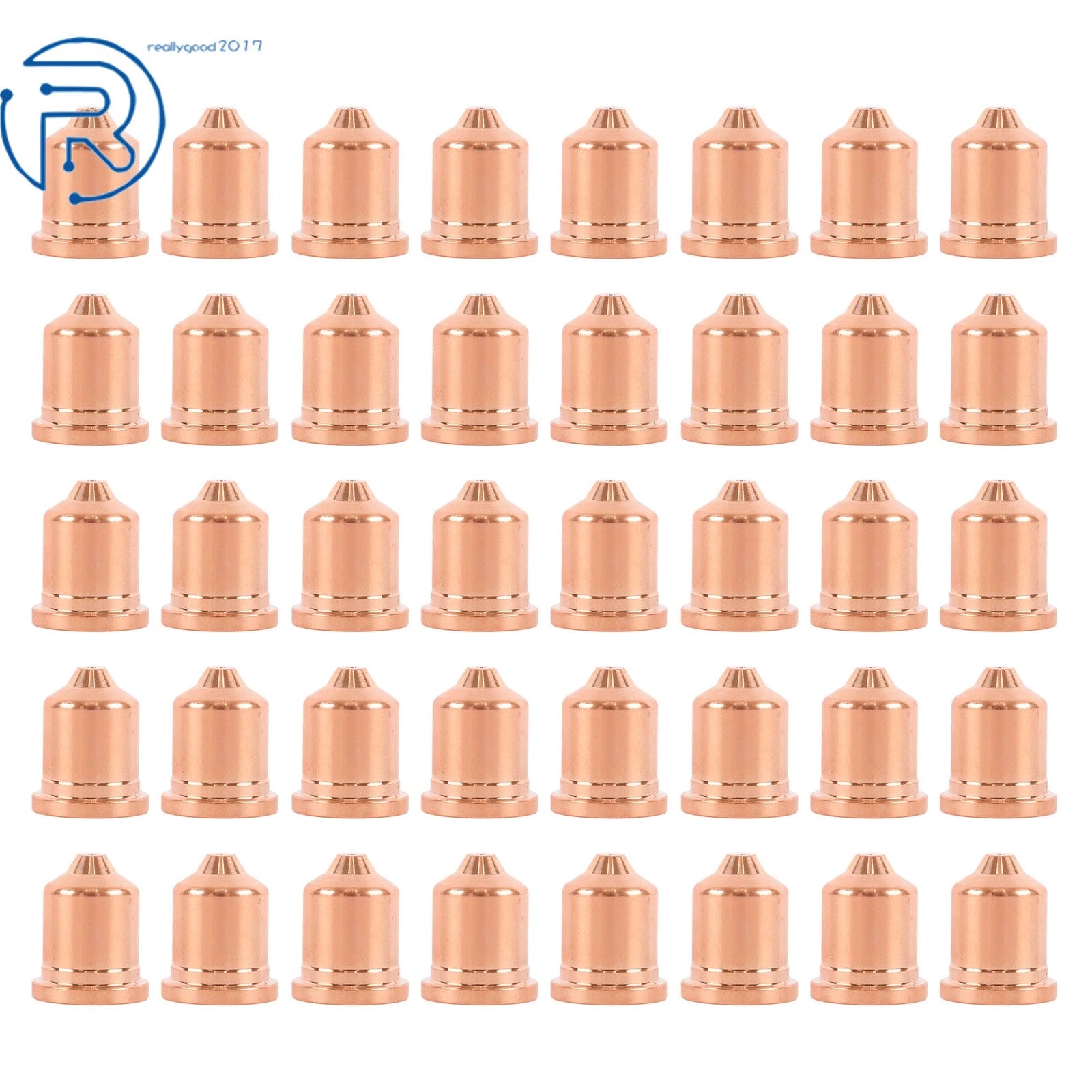 40PCS Plasma Cutting Nozzles for 45XP/65/85/105 (Compatible Models)