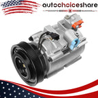 A/C Compressor & Clutch for Hyundai Santa Fe (2001–2006)