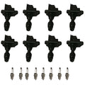 8X Ignition Coil & Iridium Spark Plug for Infiniti Q45 (1997–2001)