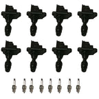 8X Ignition Coil & Iridium Spark Plug for Infiniti Q45 (1997–2001)