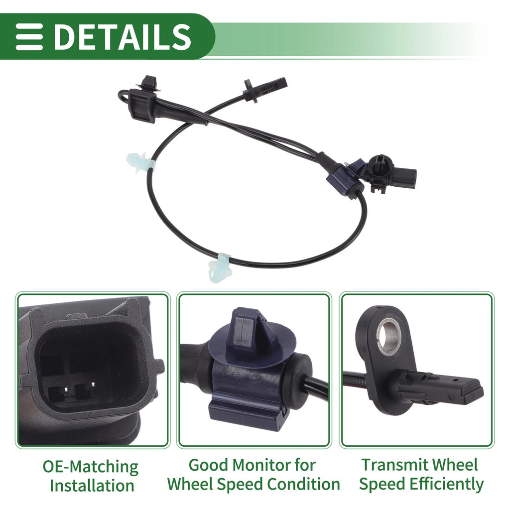 ABS Wheel Speed Sensor No. 57475SYJH01 for Honda Elysion (2012–2015)