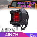 Work Light / 1pc / Dust Proof Car Red Light 20LED for Car