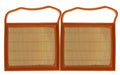 Set of 2 Mahle Air Filters for Mercedes-Benz W218 X253 (2012–2020)