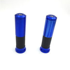 Set of 2 Blue Anti-skid Rubber Handlebar Grips for Suzuki SV650 SV1000 GSR600 GSXR 750