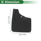 Mud Flaps Splash Guards for Chevrolet GMC C/K Pickup (1988–1998)