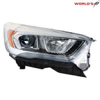 Headlight for Ford Escape (2017–2019) Halogen with LED DRL Chrome Housing Right