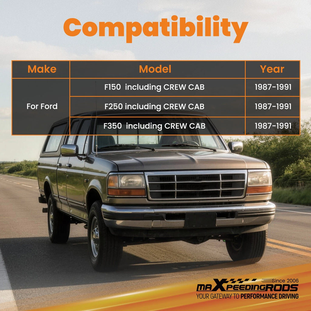 3" Body Lift for Ford F-150 F-250 F-350 (1987–1991)