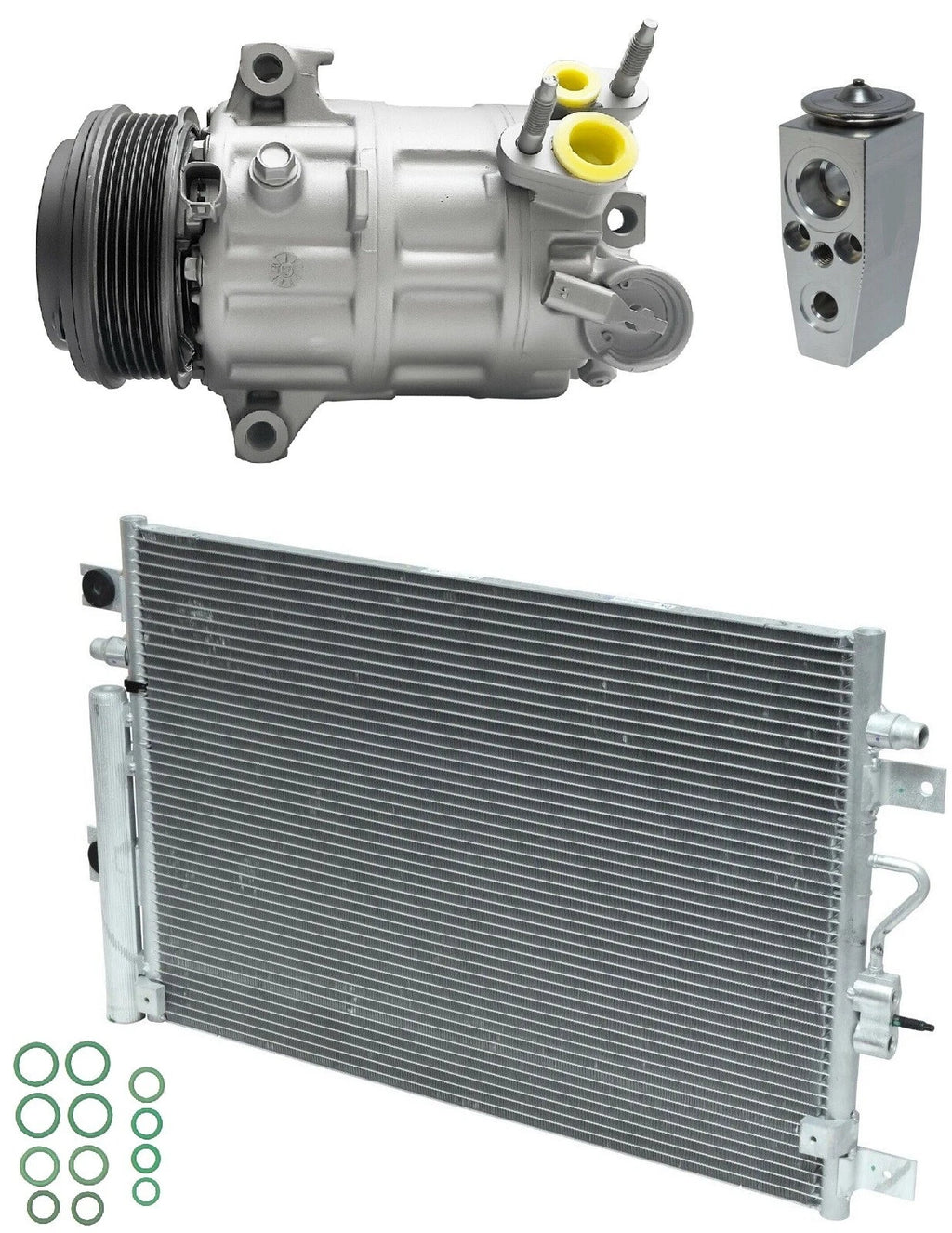 AC Compressor Kit With Condenser for Jeep Cherokee 2.0L (2019–2019)