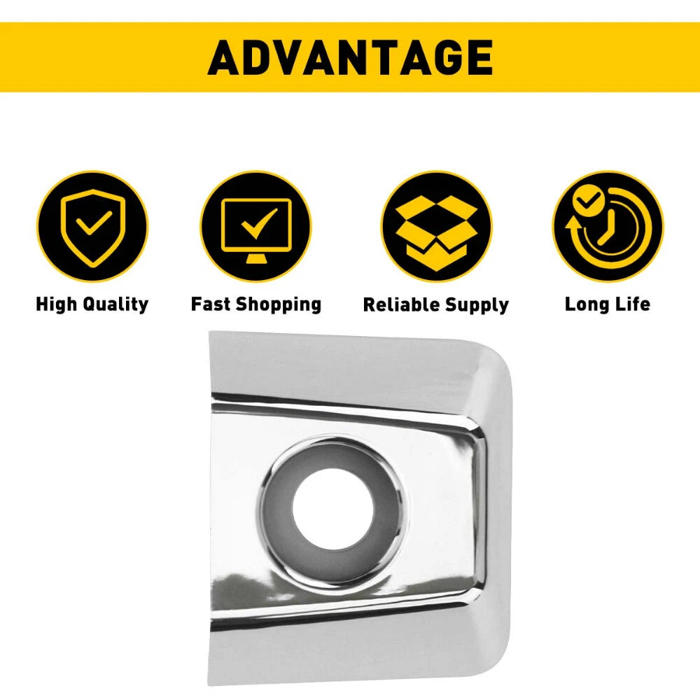 Chrome Door Handle Key Hole Bezel for Nissan Armada (2004-2021)
