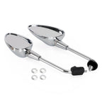 Chrome Mirror LH CM262001 RH CM262002 for Piaggio Vespa Sprint 125 150 (2014–Present)