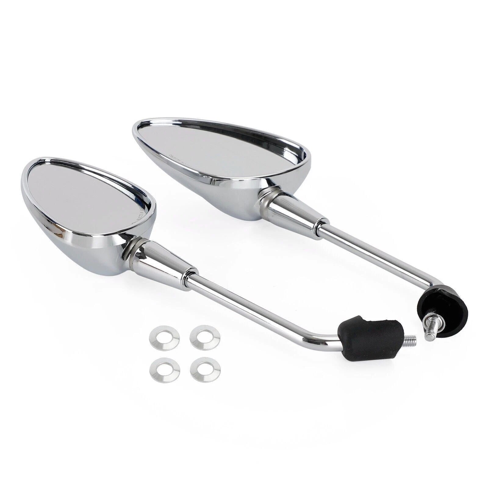Chrome Mirror LH CM262001 RH CM262002 for Piaggio Vespa Sprint 125 150 (2014–Present)