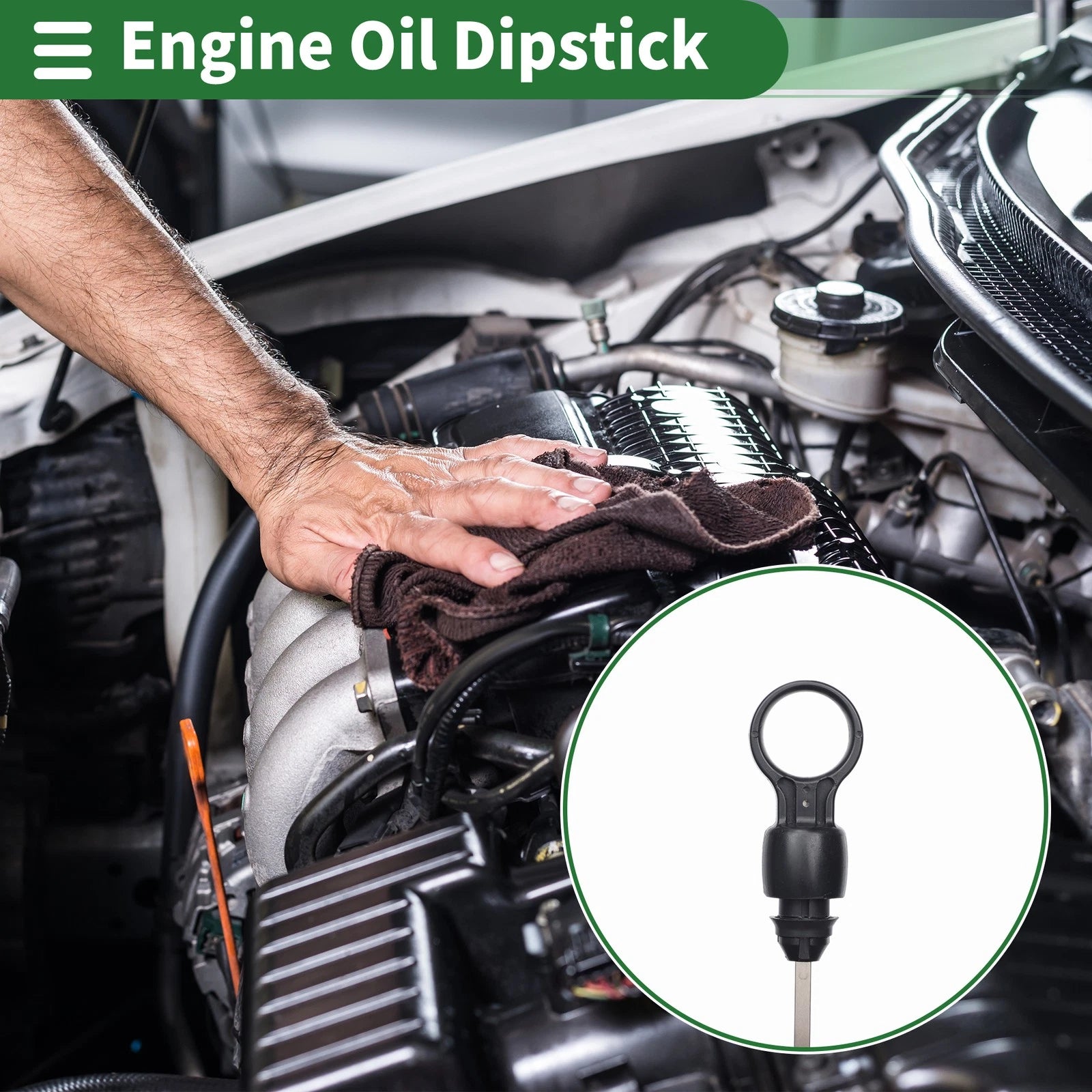 Oil Level DipStick No.15794381 for Audi A4L 2.0T (2009–2016)