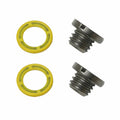 2Pcs Drain Screw Kit for Mercury Marine MerCruiser (10-79953Q04, 18-2244)
