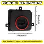 2X Daytime Running Light Control Module 4G0907697G for Audi VW Golf MK7 (2013–2020)