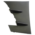 Replacement Black Textured Polypropylene Front Driver Outer Bumper Cover Grille