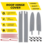 Set of 4 Convertible Roof Top Hinge Covers for BMW E93 F33 M4 F83 (2007–2019)