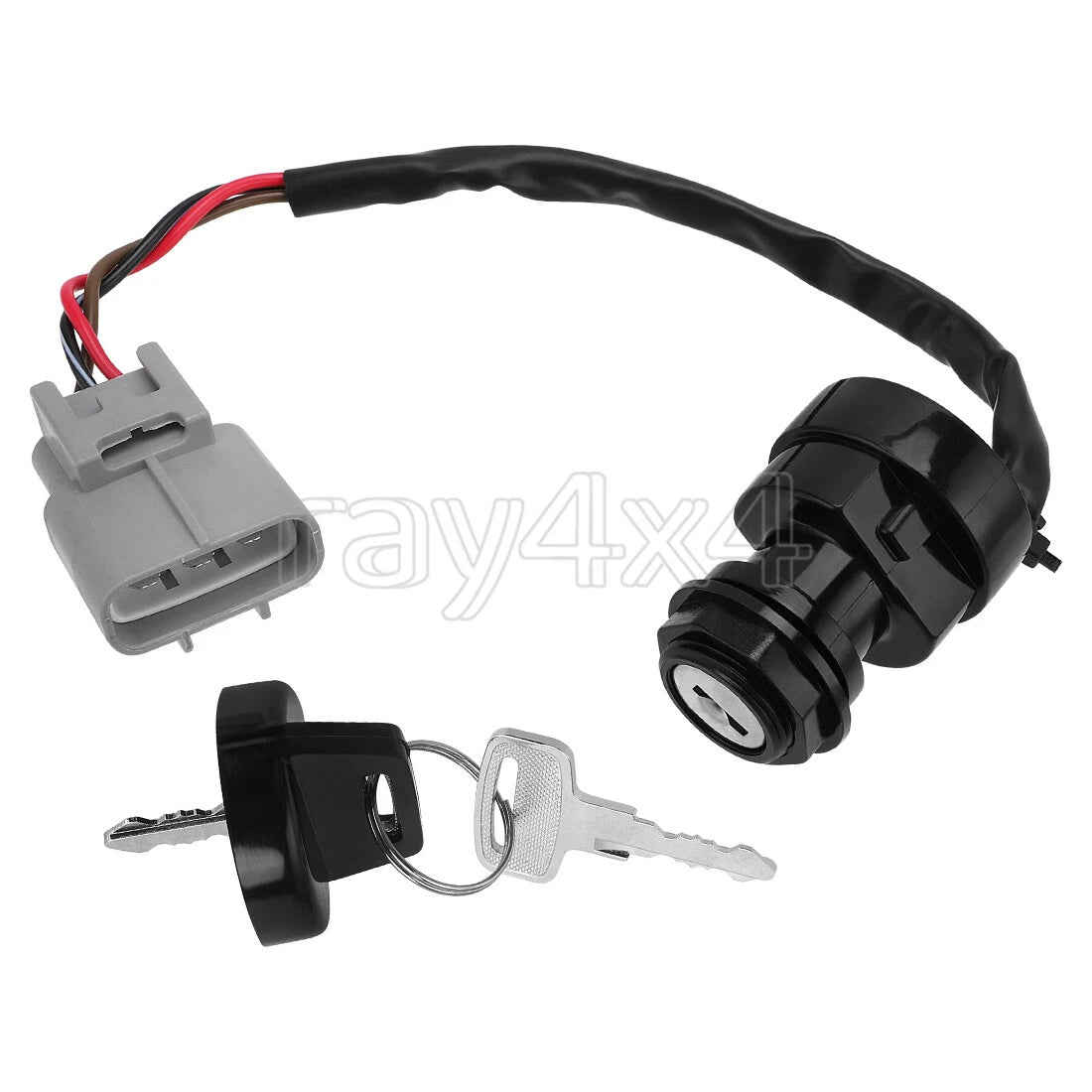 Ignition Key Switch for Yamaha Big Bear 400, Grizzly 700/550/400, Kodiak 700/450