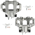 Set of 2 Rear Brake Calipers with Bracket for Dodge Durango (2011–2020)