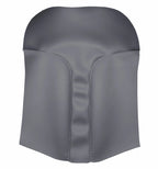 Center Console Lid Armrest Cover for Nissan Rogue (2017–2020) Gray PVC Leather