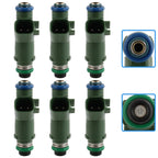 Set of 6 Fuel Injectors for Jaguar X-Type V6