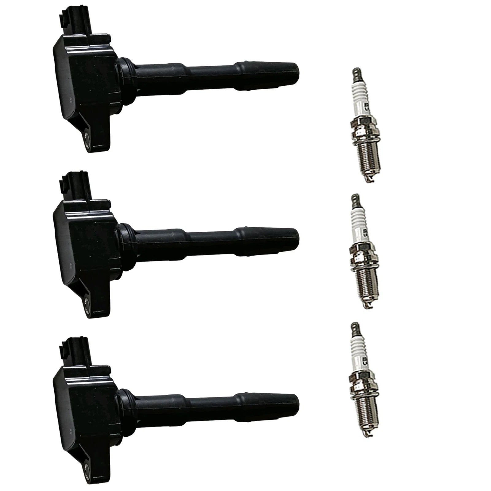 3X Ignition Coils & 3X Iridium Spark Plugs for Smart Fortwo (2016-2017)