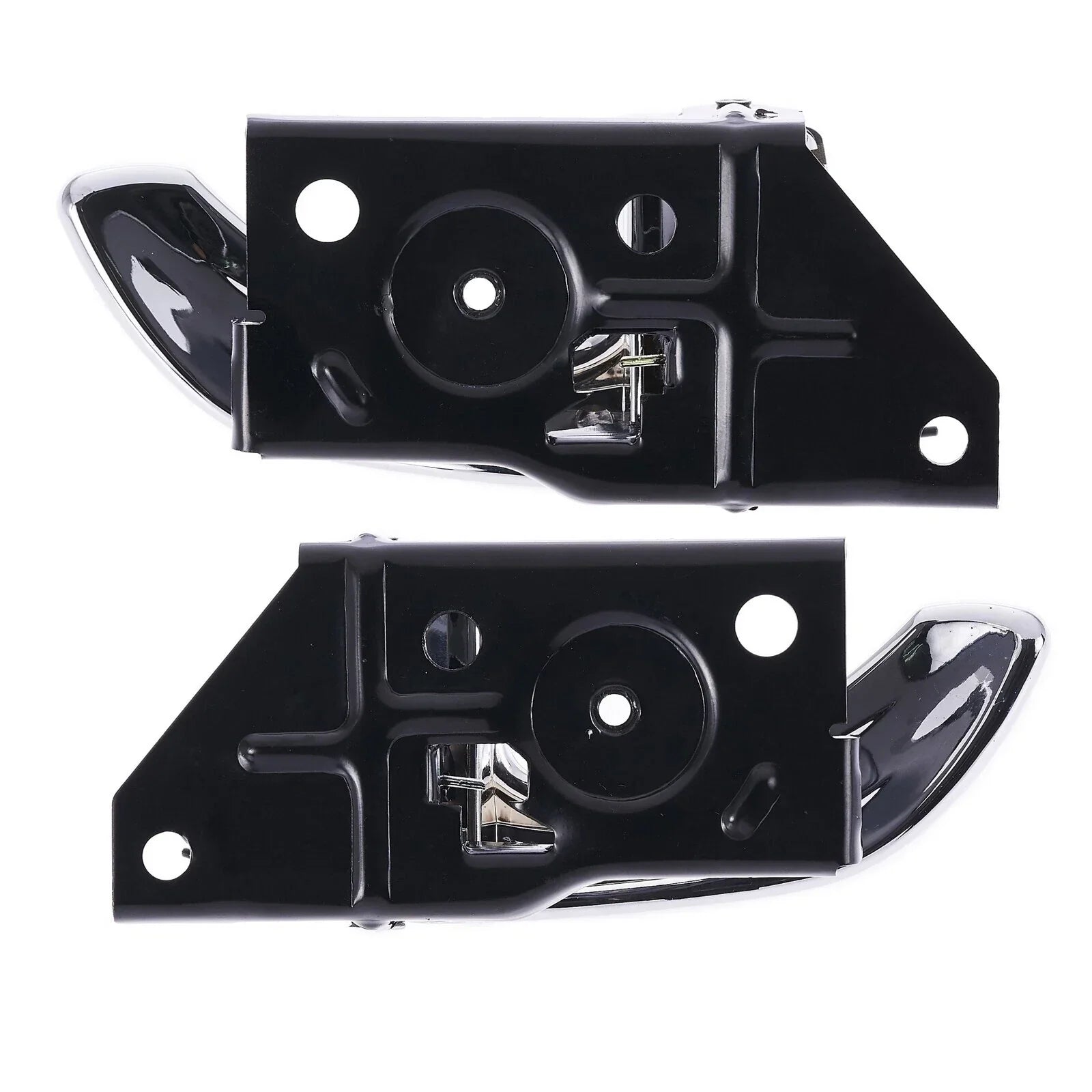Door Handle Inner 2 x Chrome for Hyundai Santa Fe (2000–2005)