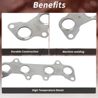 Exhaust Manifold Header Gasket for Toyota Starlet (1989–1999) No. 1717311040