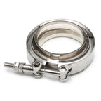 2X 3.5'' Stainless Steel V-Band Clamp Kit for Turbo Exhaust