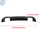 Front Lower Valance Panel Black for Ford Ranger (2019-2023)