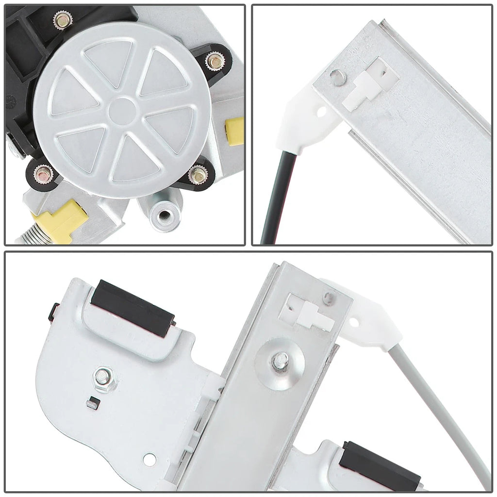 Power Window Regulator w/ Motor for Pontiac Grand Prix (2004–2008) Rear LH