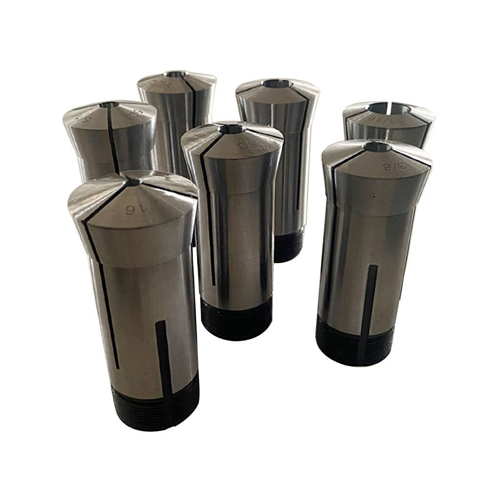 Set of 7 Collet Hex Tool for Precision Machining