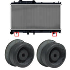 2X Bottom Radiator Lower Mount Rubber Cushion Bushing for CR-V, Civic, Accord