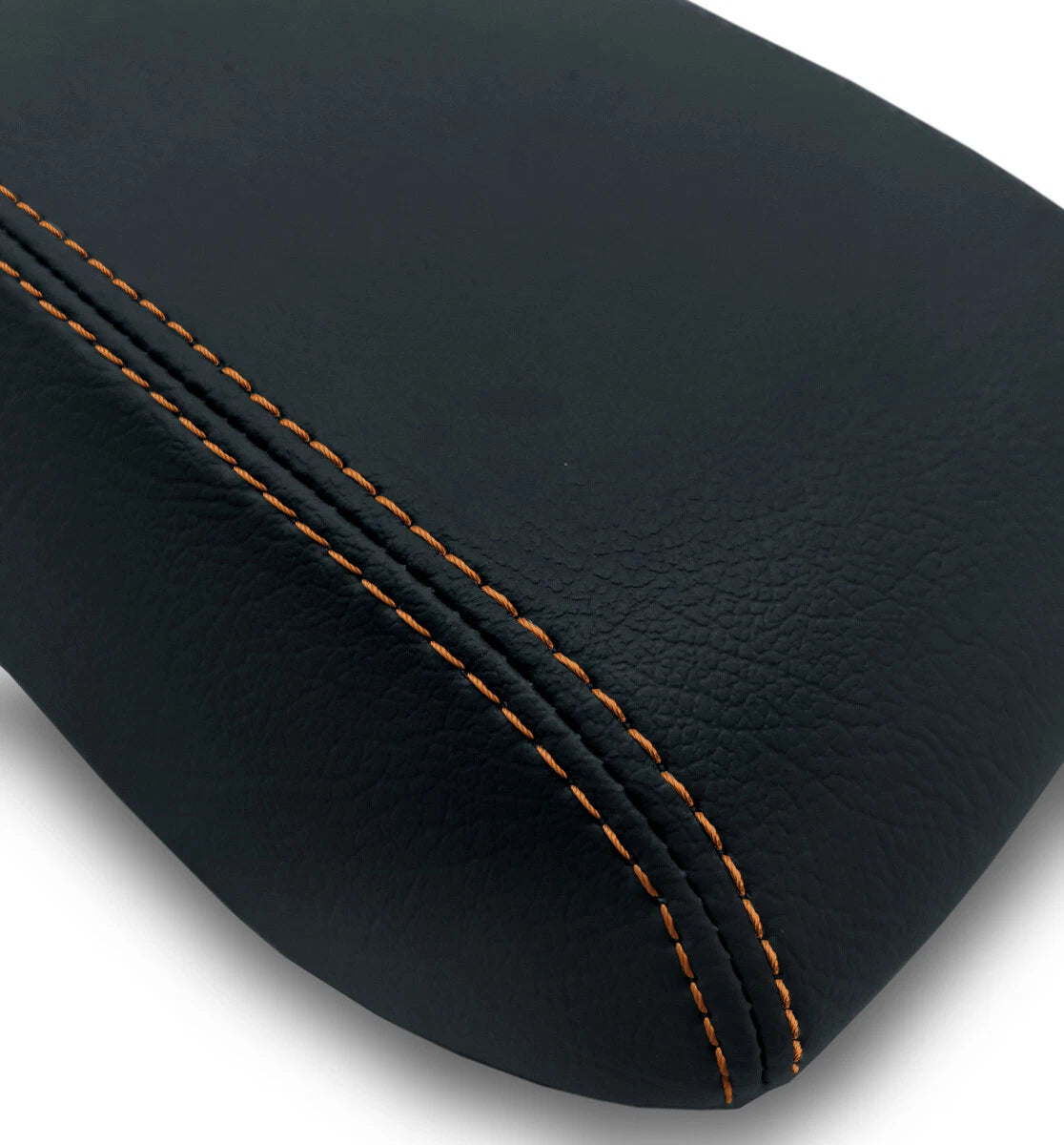 Console Lid Armrest Cover for Subaru Forester (2009–2018) Orange Stitch
