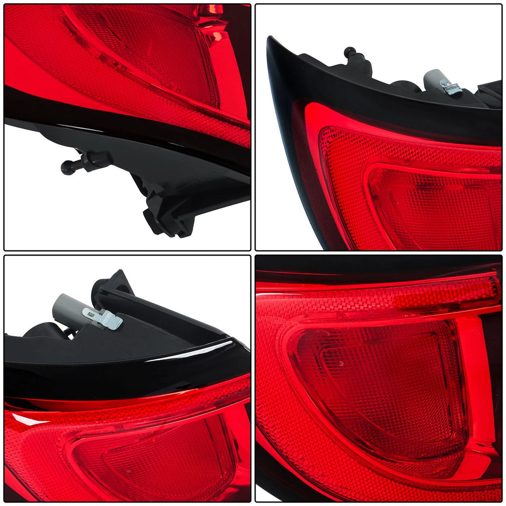 Tail Light for Chrysler Pacifica Voyager (2017–2021) Driver Side Halogen