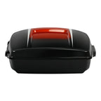 Chopped Trunk for Harley Touring (2014–2025) Sunset Orange/Black Fade