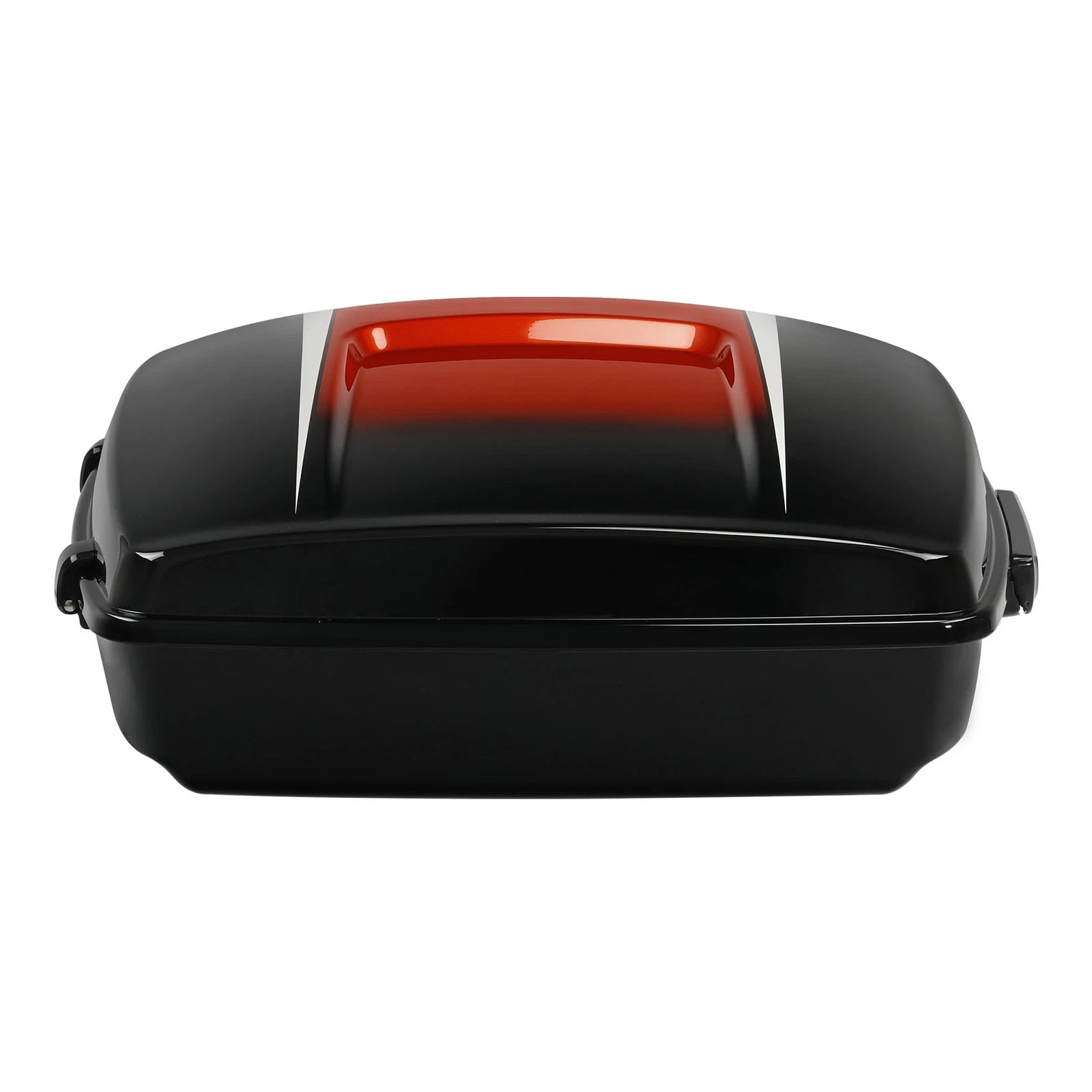 Chopped Trunk for Harley Touring (2014–2025) Sunset Orange/Black Fade
