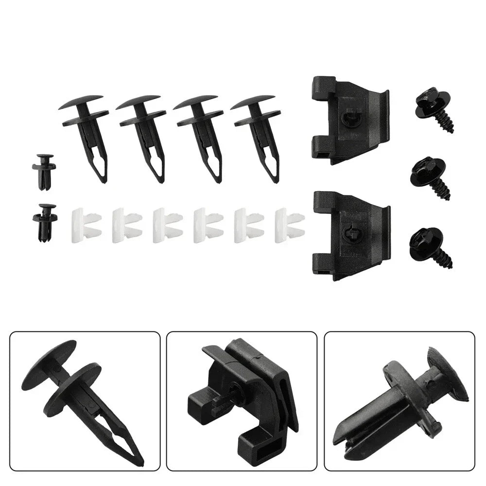 17 Pcs Front Bumper Clips for Toyota Corolla (2009-2019)