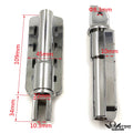 Chrome CNC Dominator Cut Foot Peg for Harley FXBR FXBRS (2018–2023)