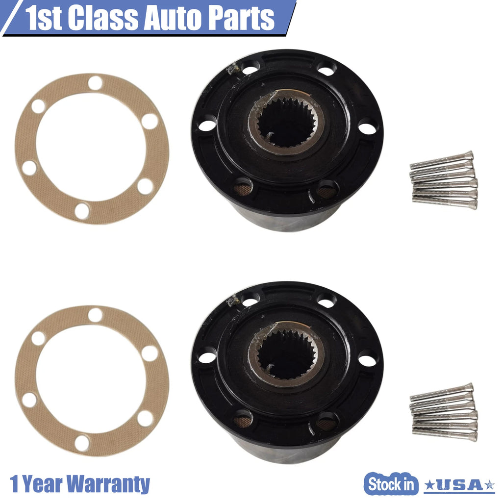 2PC Locking Hubs for Mitsubishi Montero Pajero Triton L200 (1982–2005) 28 Spline